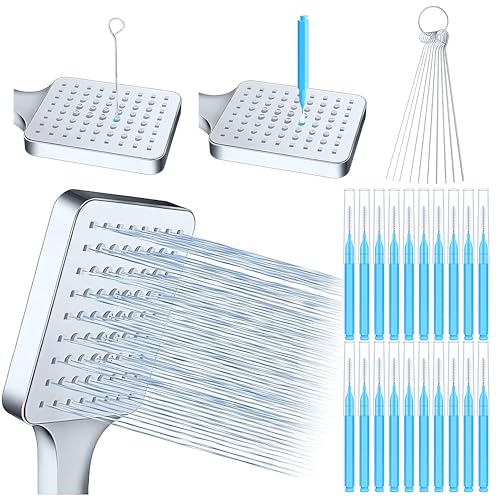 30Pcs Multiplesize Shower Head Cleaner Tool, Shower Head Cleaning Brushes Small Hole, Showerhead Cleaner Picks Unclogging Tiny Nozzle Little Gaps 3D Printer Opening