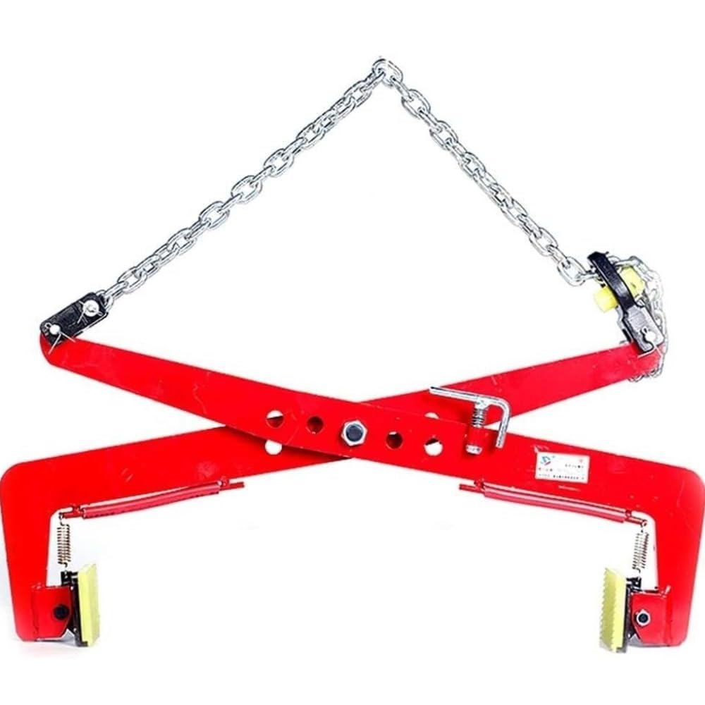Lifting Clamp Granite Slab Lifting Clamp Heavy Duty Stone Scissor Lifter Clamp for Marble Concrete Blocks Slate Sheets(23inch)