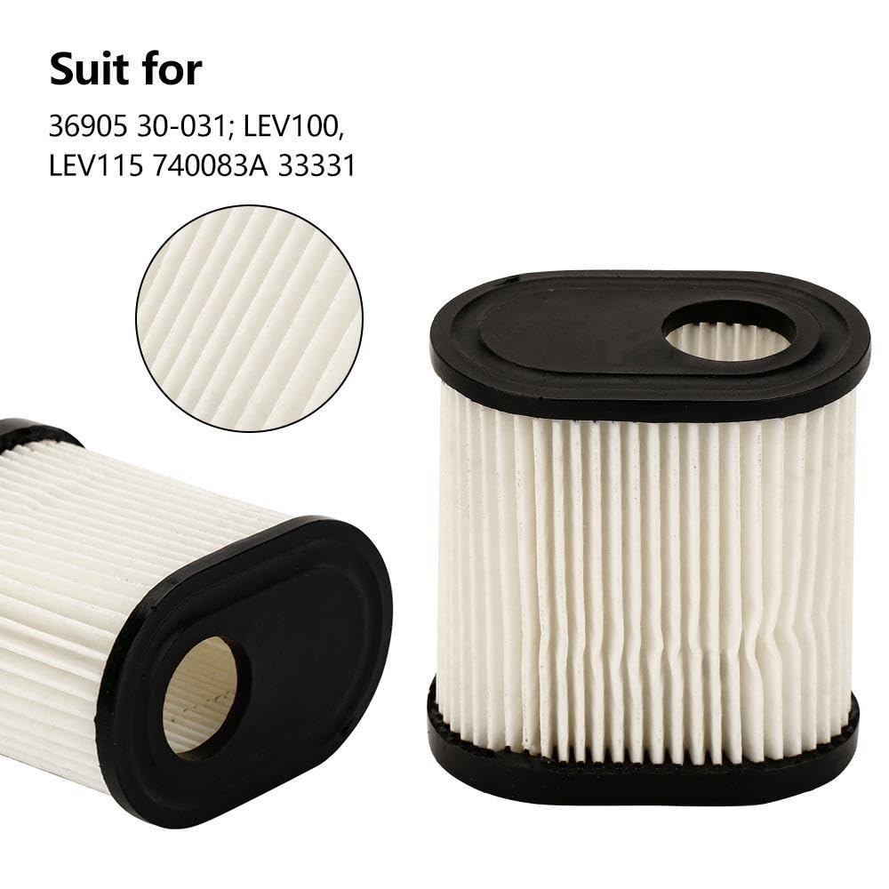 Filtri per tagliaerba Per Tecumseh 36905 30-031 LEV100 LEV115 740083A Per Artigiano 33331 Tosaerba Attrezzo Da Giardino Filtro Aria Elemento filtro aria