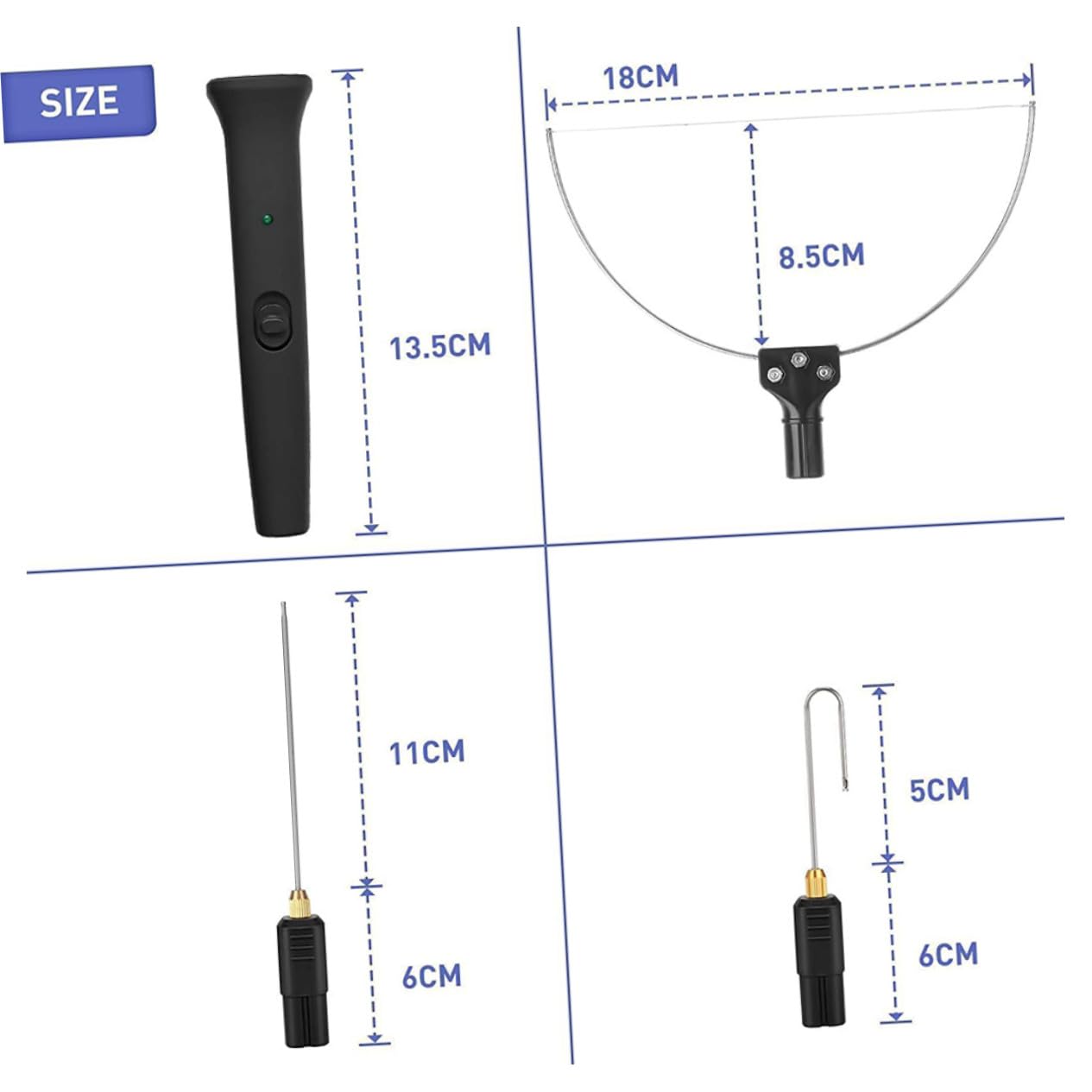 Cortadora Eléctrica Inalámbrica para Espuma, 1 Juego, 18w, 100-240v