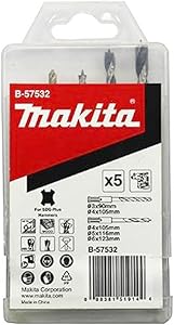 Makita B-57532 – Bit Set SDS-Plus Wood/Metal, Multicoloured