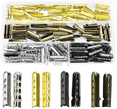 Schnürsenkel-Endkappen 18 Sets – Aus Silberlegierung, Zum Reparieren Und Verzieren Von Schnürsenkeln