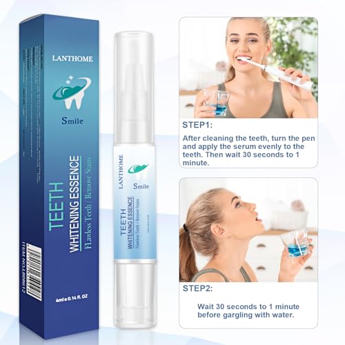 teeth whitening essence pen - 3pcs reduces yellowing amp cleans teeth stains for family travel