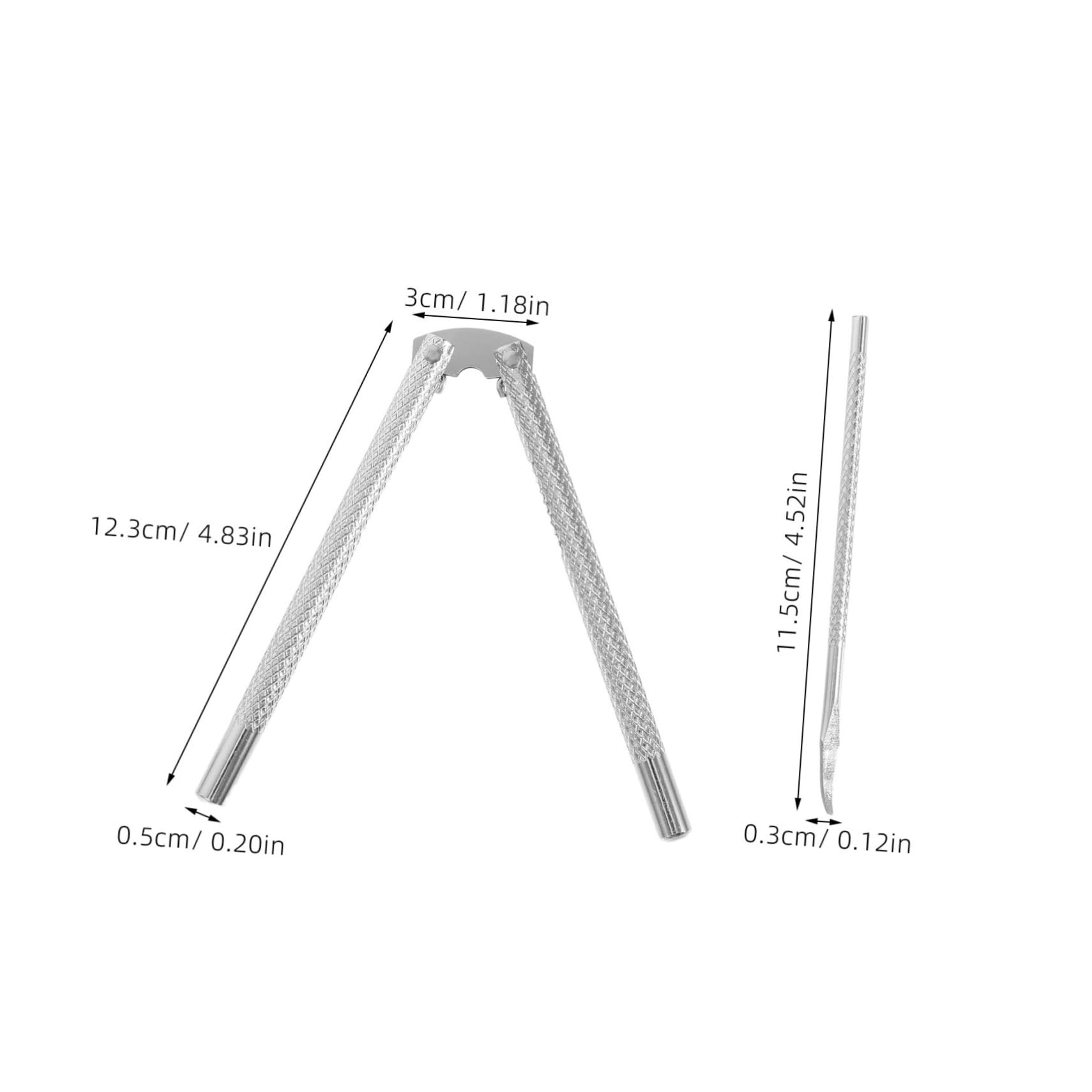 Cabilock 1 Set Stainless Steel Nut Cracker and Seafood Tool Kit for Cracking Crab Legs and Nuts User Friendly Design for Home and Restaurant Use Stylish Kitchen Essential