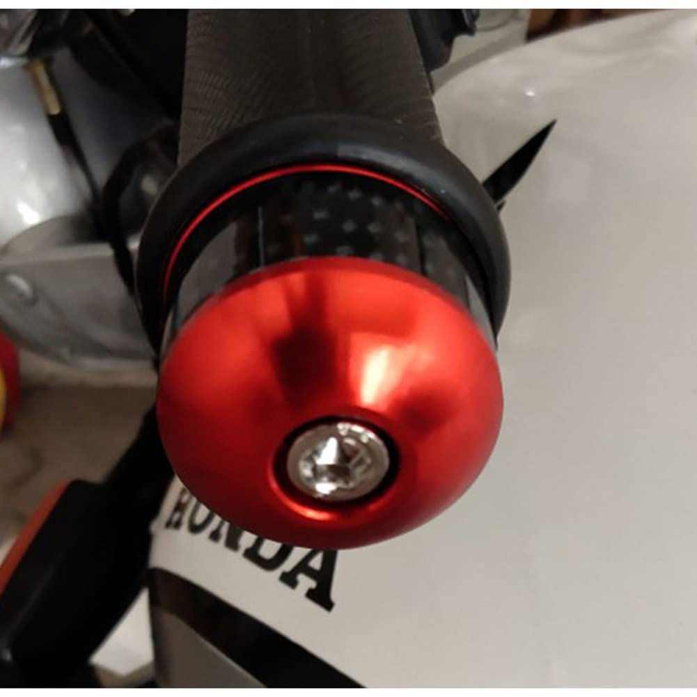 Tappi Antivibrazione Per Manubrio Moto - 2 Pezzi In Lega Di Alluminio Universali, Antiscivolo E Sigillanti Per Inverno