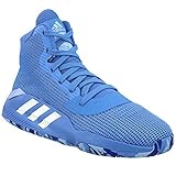 adidas Pro Bounce 2019 Shoe - Men's Basketball Light Blue/White/Glow Blue