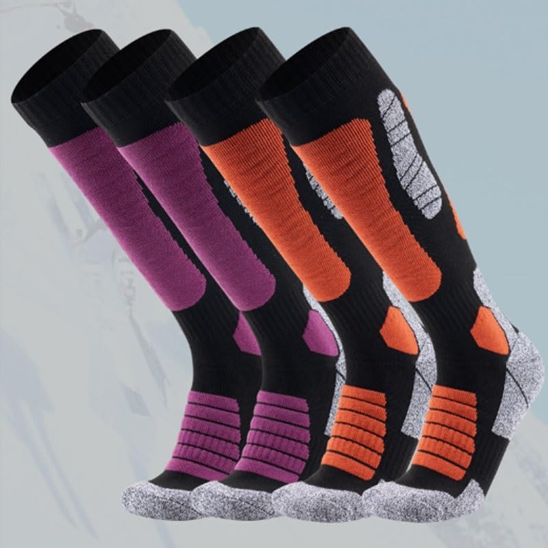 VIDI Ski Socks Outdoor Sports Thick Long Tube Sweat Absorbing