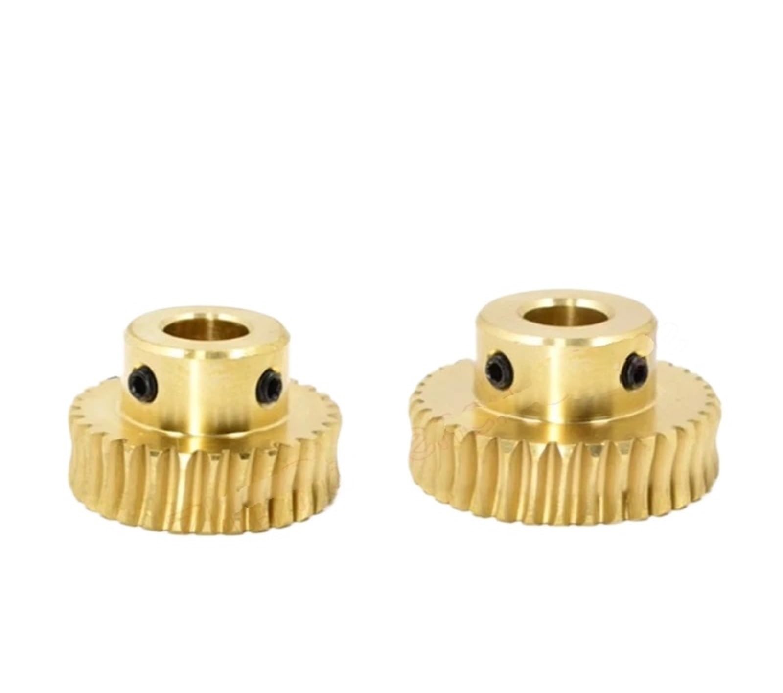 Bevel Gear Pinion Hardware Mechanical 1pcs 1M Brass Worm Gear 15 20 25 30 35 40 50 60Teeth 1 Module Copper Speed Ratio 1:15/20/25/30/35/40/50/60 Bore 5mm(25 Teeth)
