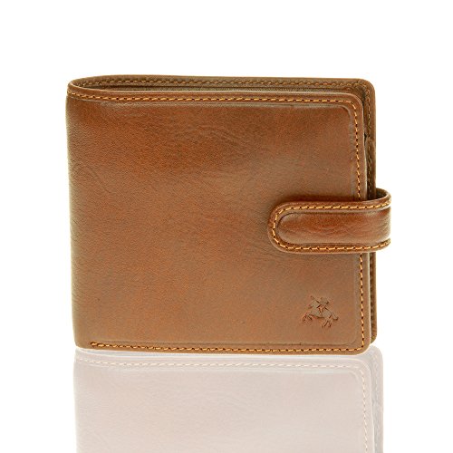 Visconti Tuscany 41 Secure RFID Blocking Genuine Leather Wallet (Tan) - Image 3