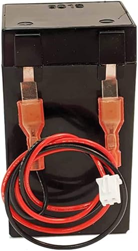 BatteryGuy SEL CB3-6 6V 2.0Ah Batería con arnés de cableado suelto equivalente a la marca (recargable), cantidad de 1