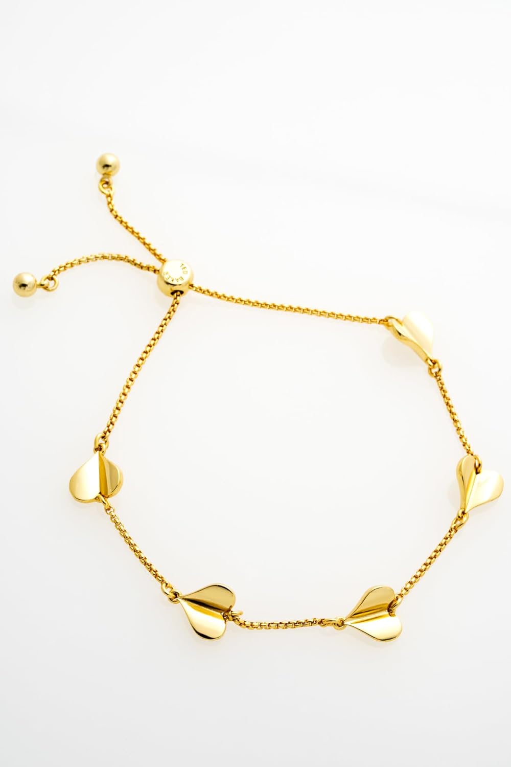Ted Baker London Hedra Flutter Heart Adjustable Bracelet for Women (Gold) - Image 4