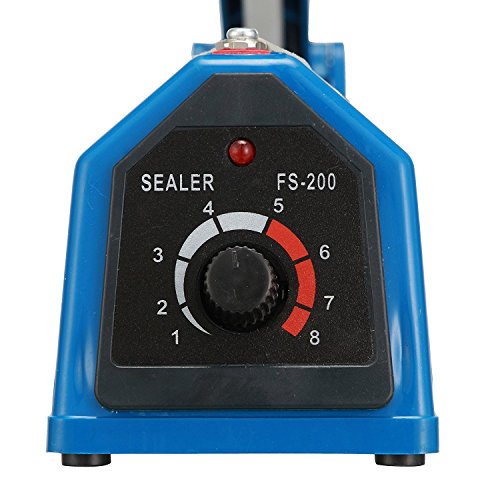Primetrendz 8" (Inch) Impulse Heat Sealer - Cellophane Bag Sealer. #TOP5