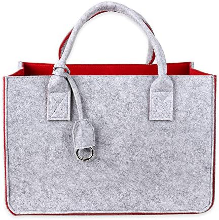 Schramm Filztasche Dunkelgrau - Einkaufstasche 35x20x28cm