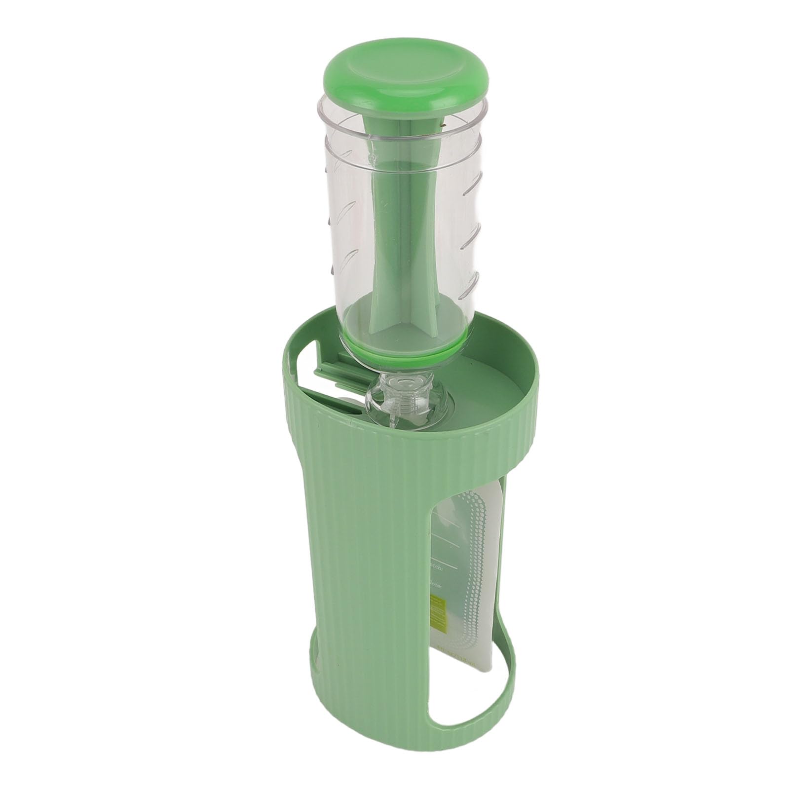 Station de Remplissage de Purée Fruits, étui en Plastique qualité Aliments pour Voyager pour Voyager (GREEN)