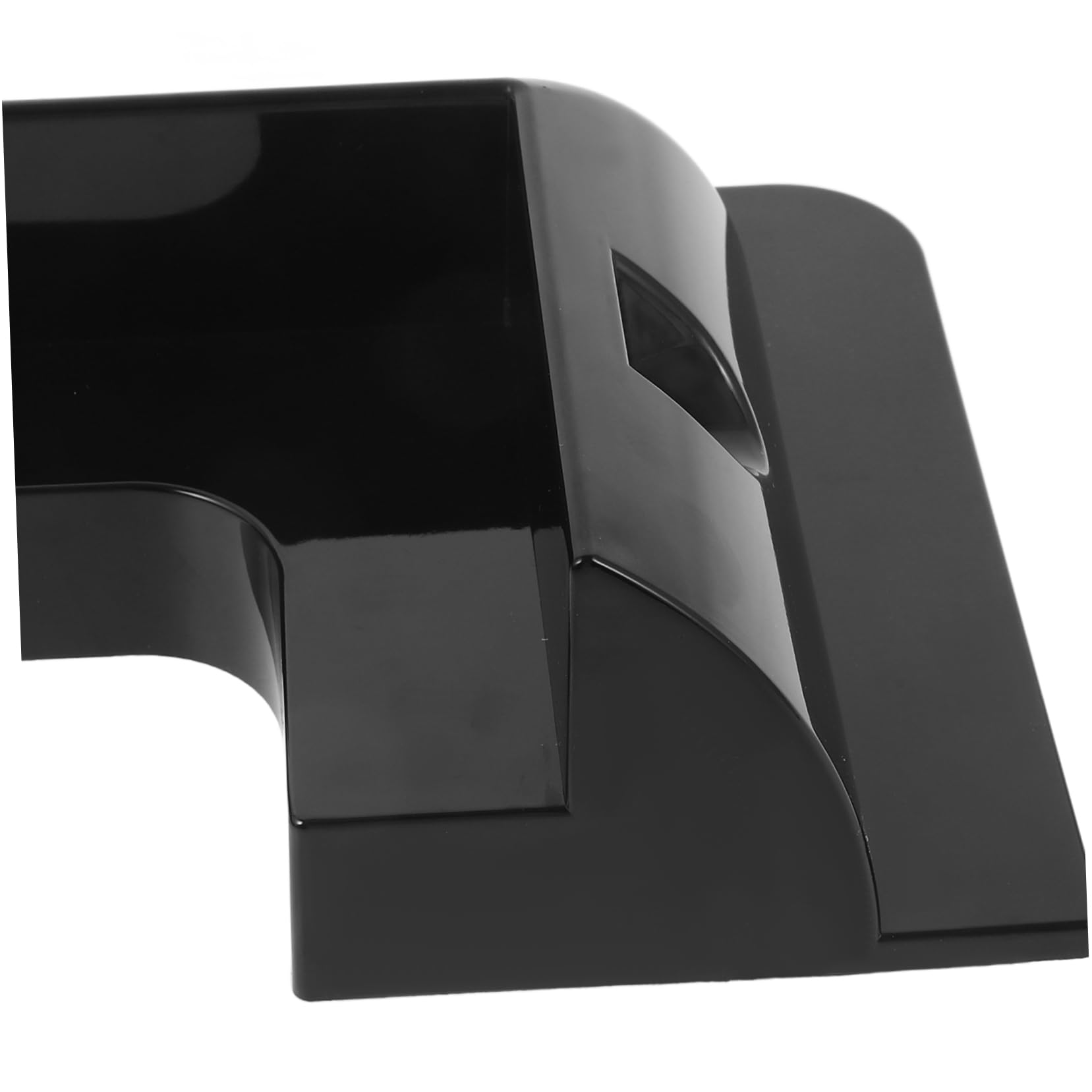 Soporte sin Taladro para Panel Solar de Montaje 4 Piezas Negro Abs