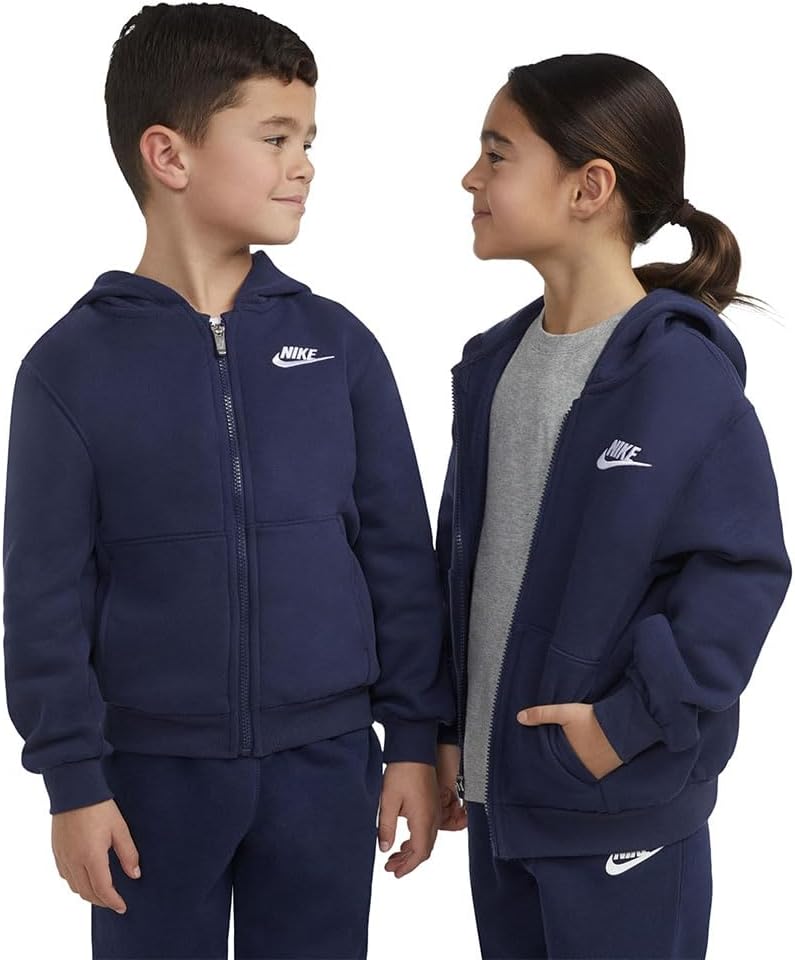 Nike Kids' Sportswear Club Fleece Full-Zip Hoodie - Image 3