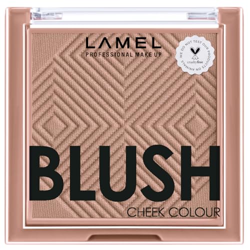Lamel Blush Wangenfarbe - 4 universelle Farbtöne - Tierversuchsfrei - für jeden Hautton und -Typ - Taupe N. 404