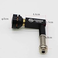 Vista 3 de Pastilla de tambor africano con micrófono Djembe Recogida de tambor negro Accesorios de tambor de percusión Accesorios para instrumentos musicales