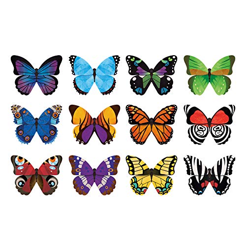 Mudpuppy Butterflies Shaped Memory Match, Multicolor miniatura 2