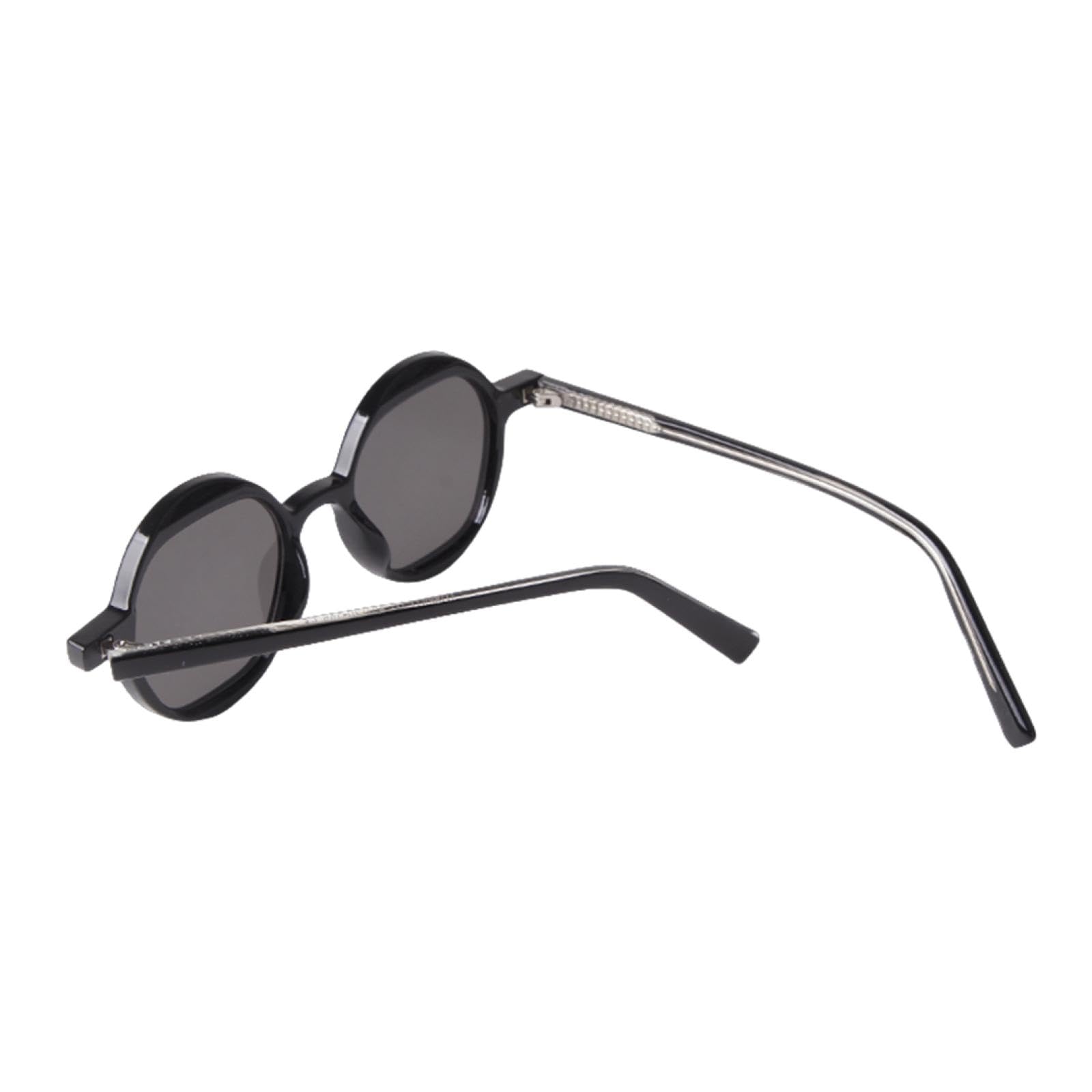 Retro okrągłe okulary przeciwsłoneczne damskie modne kwiatowe odcienie gradientowe męskie różowe fioletowe okulary przeciwsłoneczne UV400
