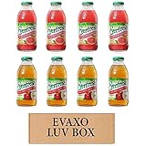 LUV BOX- variety Everfresh Juice 16 oz. pack of 8 , Everfresh Ruby Red Grapefruit , Everfresh 100%...