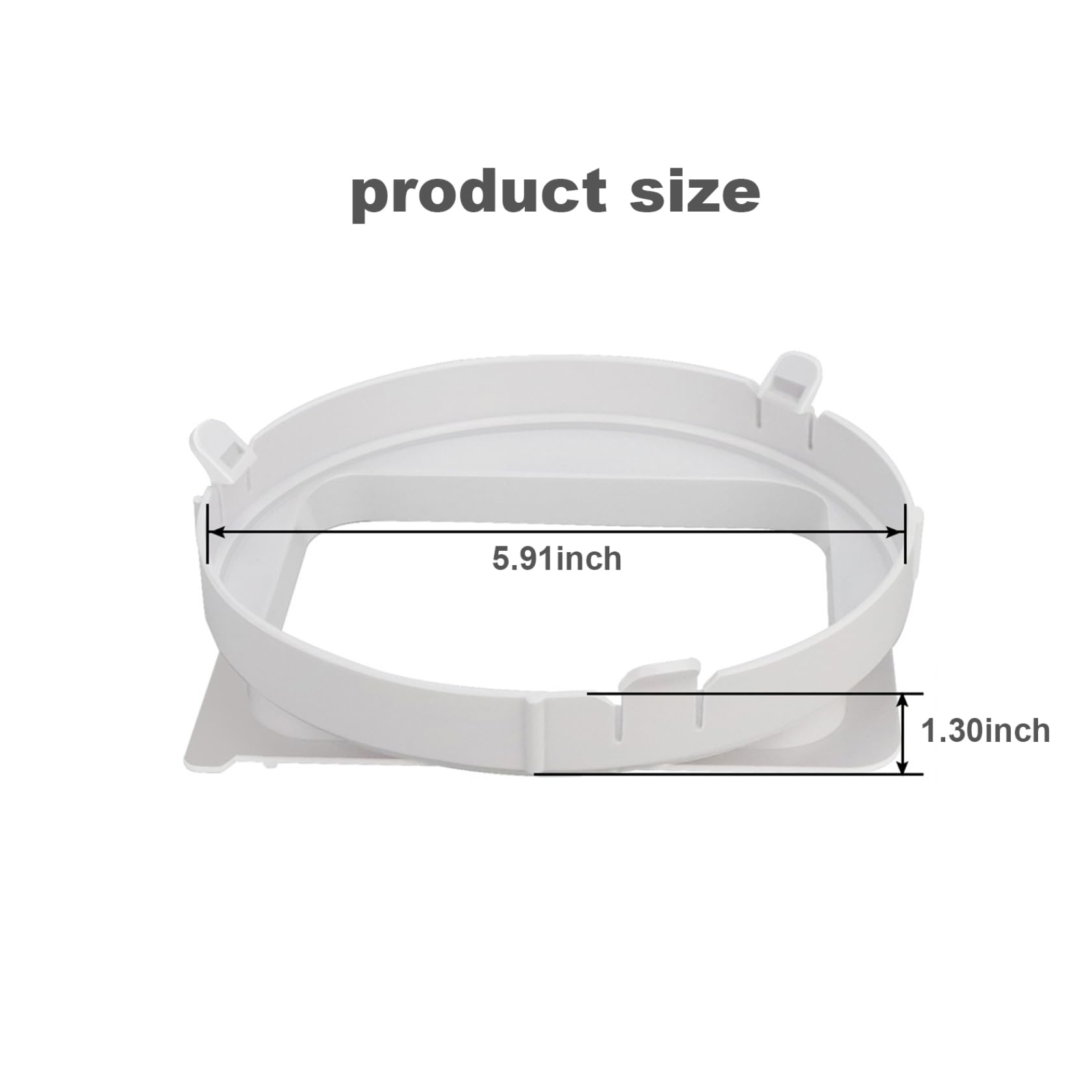 Adattatore E Tubo Di Scarico Per Condizionatore - Connettore Plastica Per Finestra - Foto 9