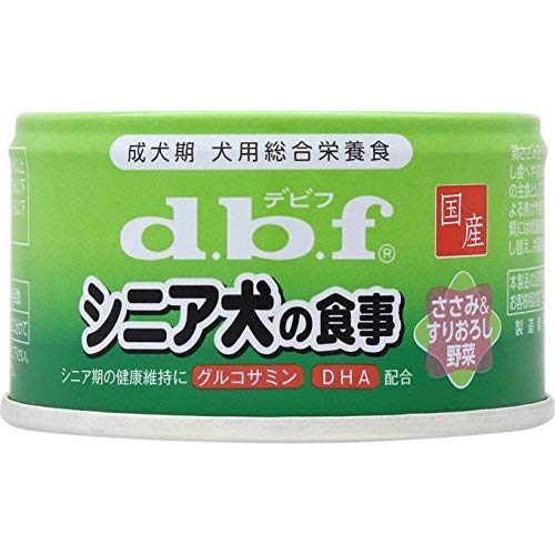 犬用品 デビフ シニア犬の食事 ささみ＆すりおろし野菜 85g × 59缶セット