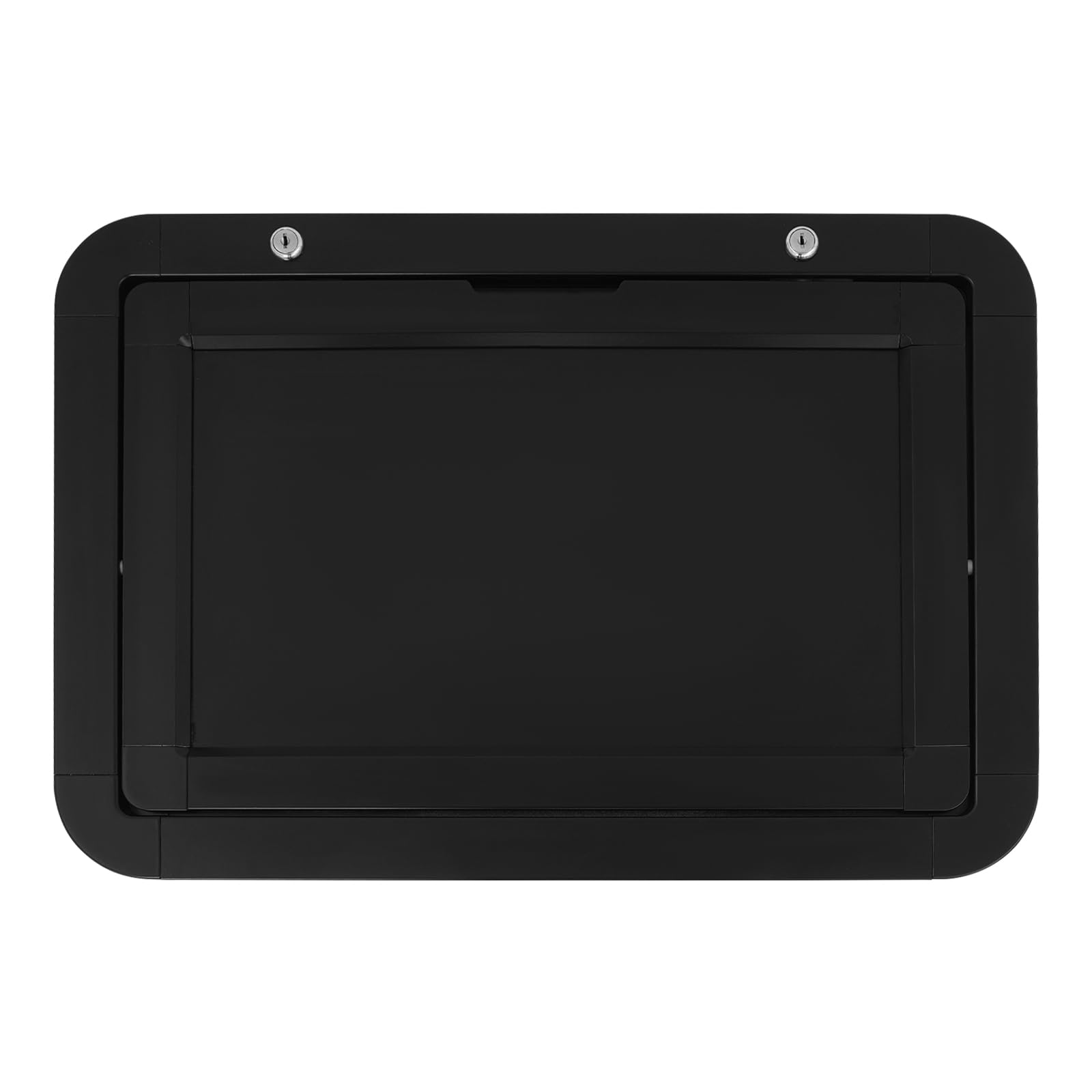 Faltbare Wohnmobil-Picknicktische, Wandklapptisch aus Aluminium-Legierung, Tischgröße 51*33cm, Auto Camping Zubehör Camper Zubehör, Dual-Lock-Design Wandtisch Wandmontage, Wohnmobil Tisch (Schwarz)