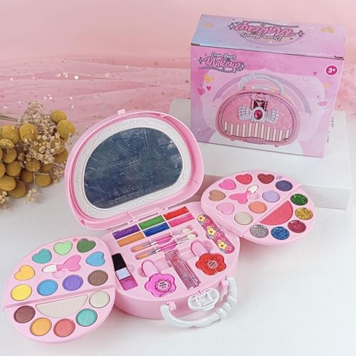 Jouets de maquillage roses réels pour offrir un cadeau d'anniversaire - 2