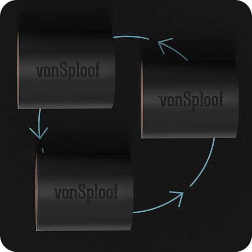 Miniatura 6 de vonSploof Personal Air Filter To Trap Smoke & Odor - Easy To Use & Long Lasting Replaceable Filter I Lasts up to 500+ uses (Charcoal Grey Case + 1