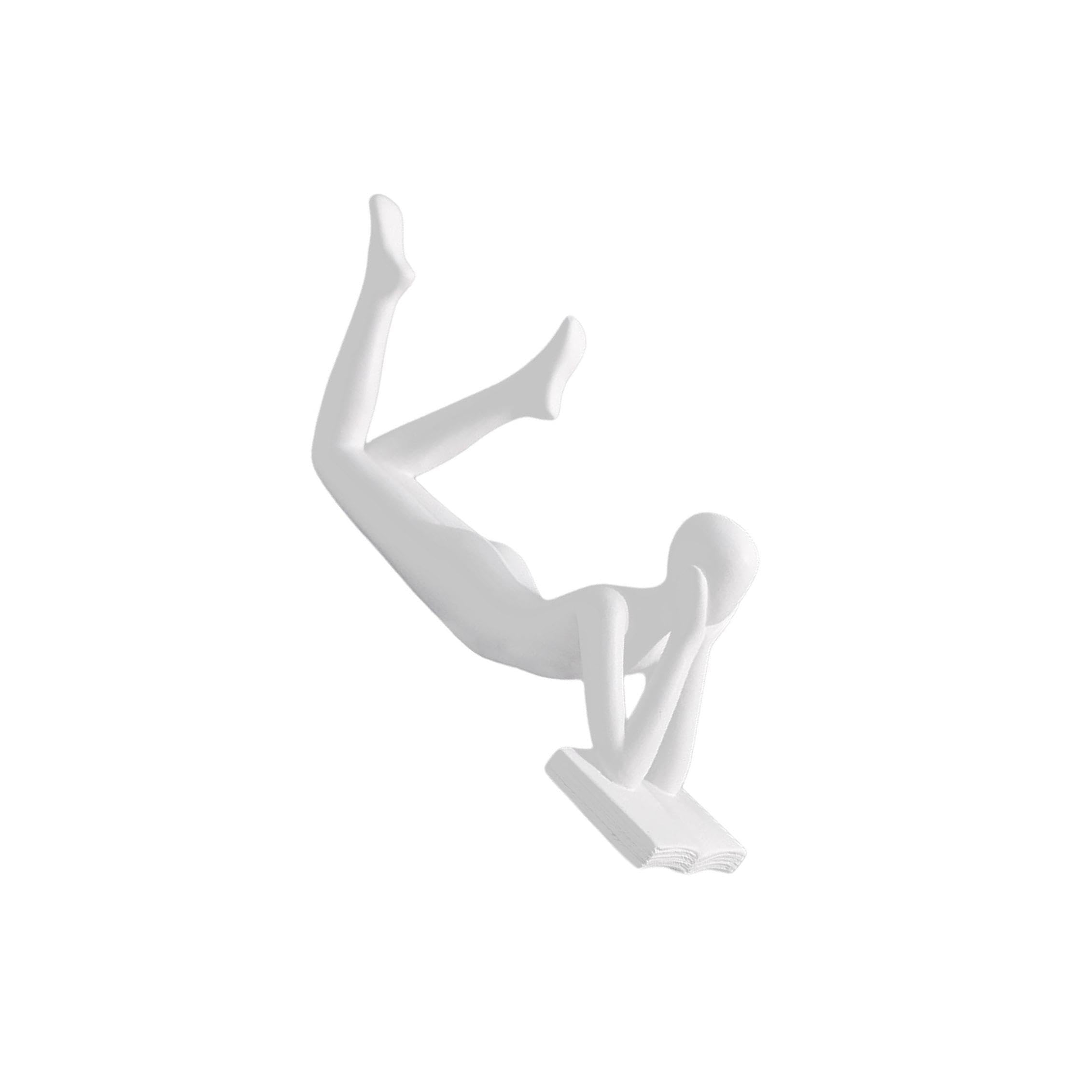 TWISAXC Thinker Statue Home Decor Nordic Abstract Resin Craft Ornament For Cafe Or Hotel Display Abstract Thinker Figurine Etc.