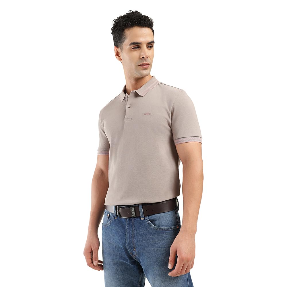 Men's Solid Polo T-Shirt