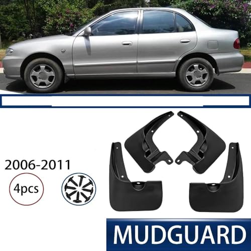 Garde-boue Kia Rio anti-projections bavettes robustes auto 2006-2011