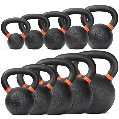 Mirafit Cast Iron Kettlebell - Choice of Weight - Image 4
