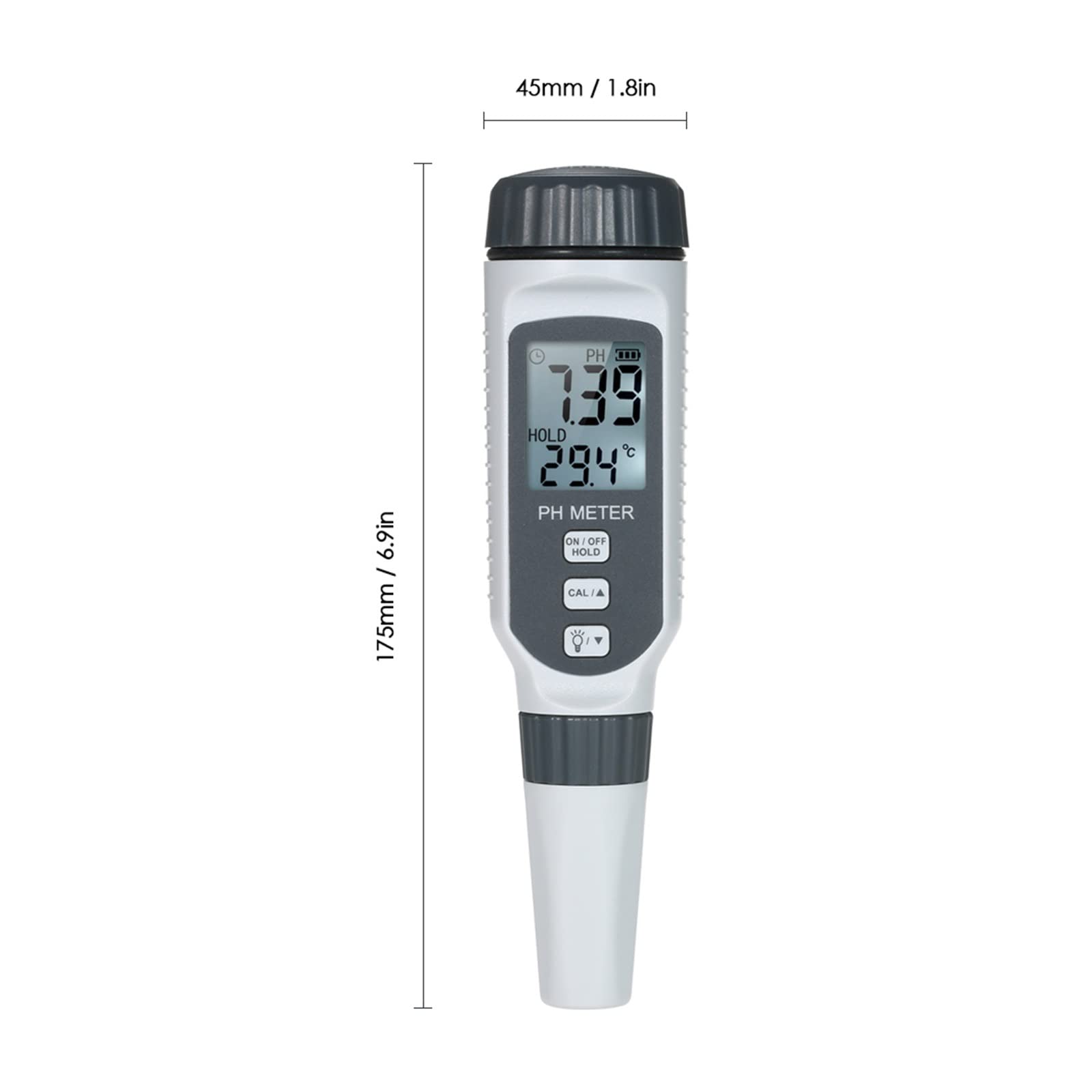 Testeur de qualité de l'eau pH-mètre Portable de Haute précision acidomètre Professionnel for la consommation Domestique d'aquarium Instruments électroniques