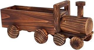 Hemoton Hoog kwaliteit Vaso de Suculenta em Forma de Carro de Madeira Mini Malha Multi- pequena Bacia de Plantação Copo de Malha Hidropônica Redondo Vaso de Flores Suculentas Acessórios de Jardim