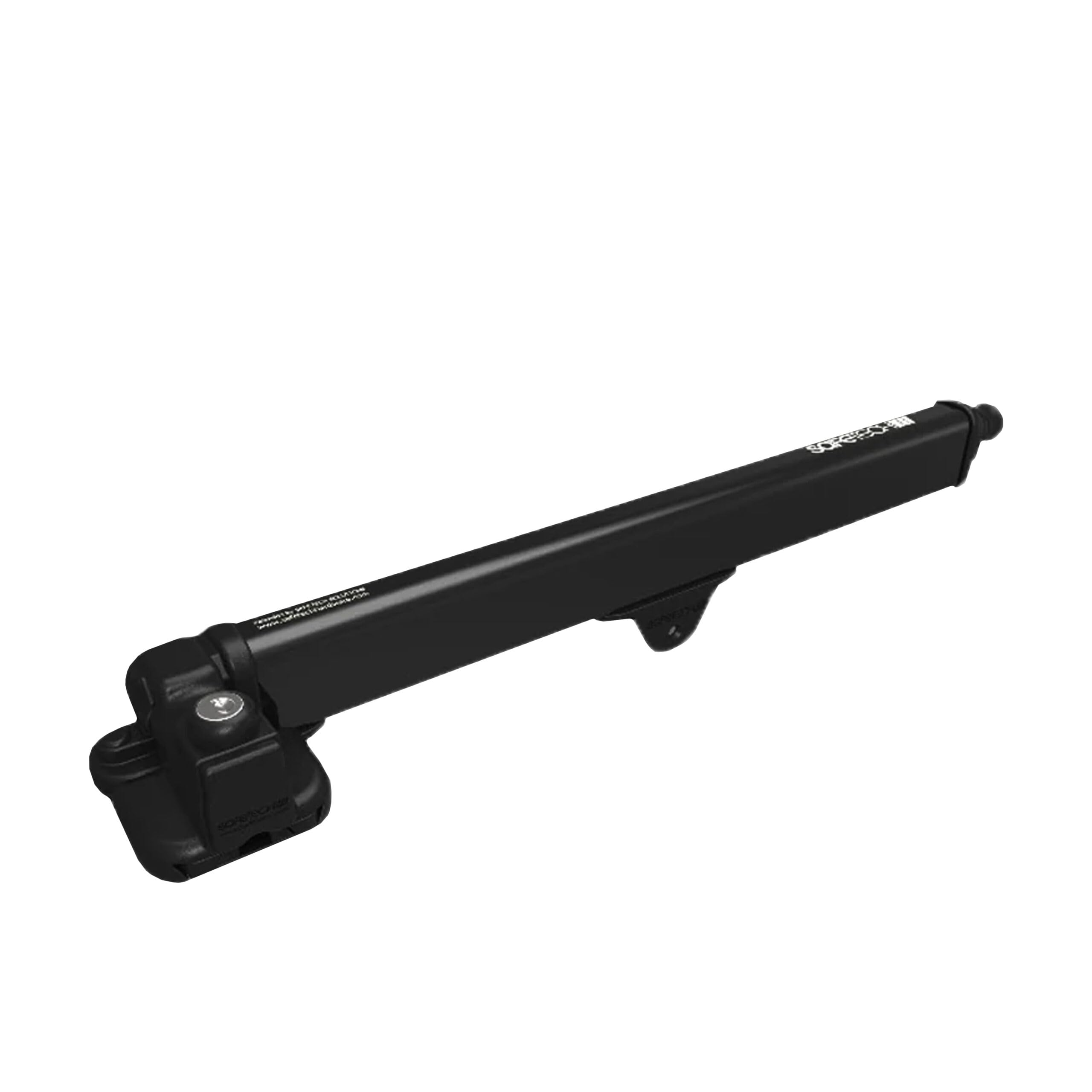 Safetech Hardware Pestillo magnético para puerta con mecanismo de autobloqueo, cerradura de seguridad infantil con llave para valla de piscina hecho para cualquier marco de puerta cuadrada y poste (SL
