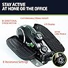 DeskCycle Ellipse Under Desk Elliptical Machine - Get Fit While You Work with Our Compact Mini Seated Elliptical Machine - Burn Calories, Boost Energy, Tone Muscles, and Increase Productivity