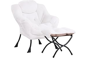 Stylish Lazy Chair with Ottoman: Comfort Redefined