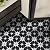 10Pcs Peel and Stick Tile 8" x 8", Black Peel and Stick Floor Tile Easy to Use, Removable Stickers DIY for Wall, Floor Decor