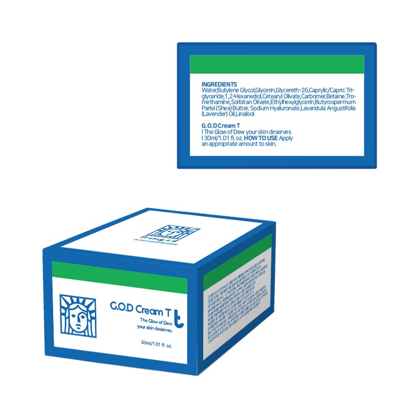 Fromgod -the Glow Of Dew your skin deserves- G.O.D Cream T – Hydrating & Calming Face Cream – Lightweight Korean Moisturizer for Soft, Balanced Skin (30ml/1.01 fl. oz.) - Image 8