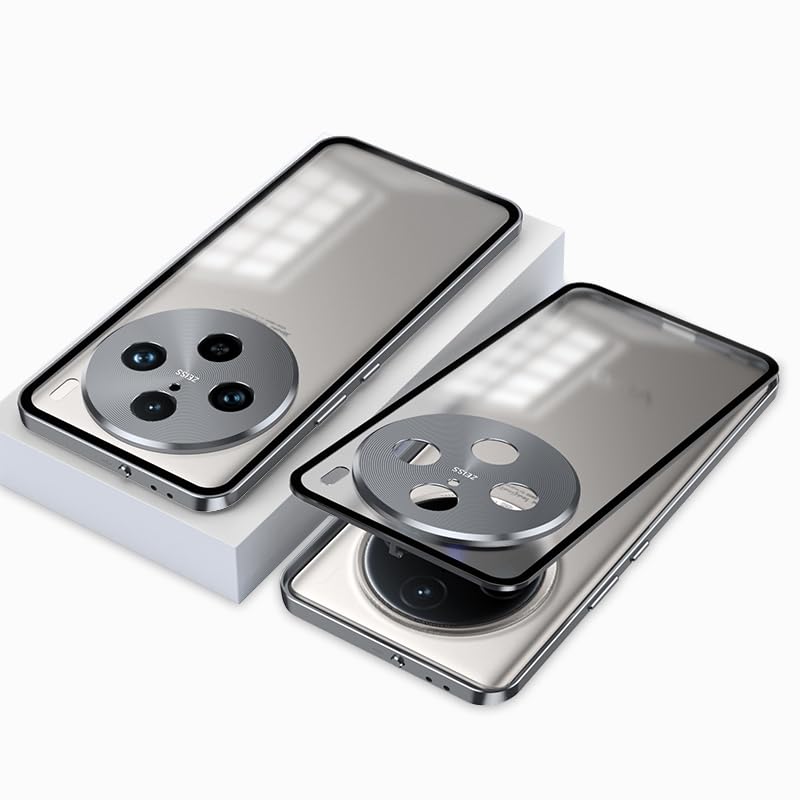 Hlgcokro for vivo X200 Ultra Case for Women Men, Shockproof Military-Grade Protection Translucent Matte Plating Slim Bumper Phone Case for vivo X200