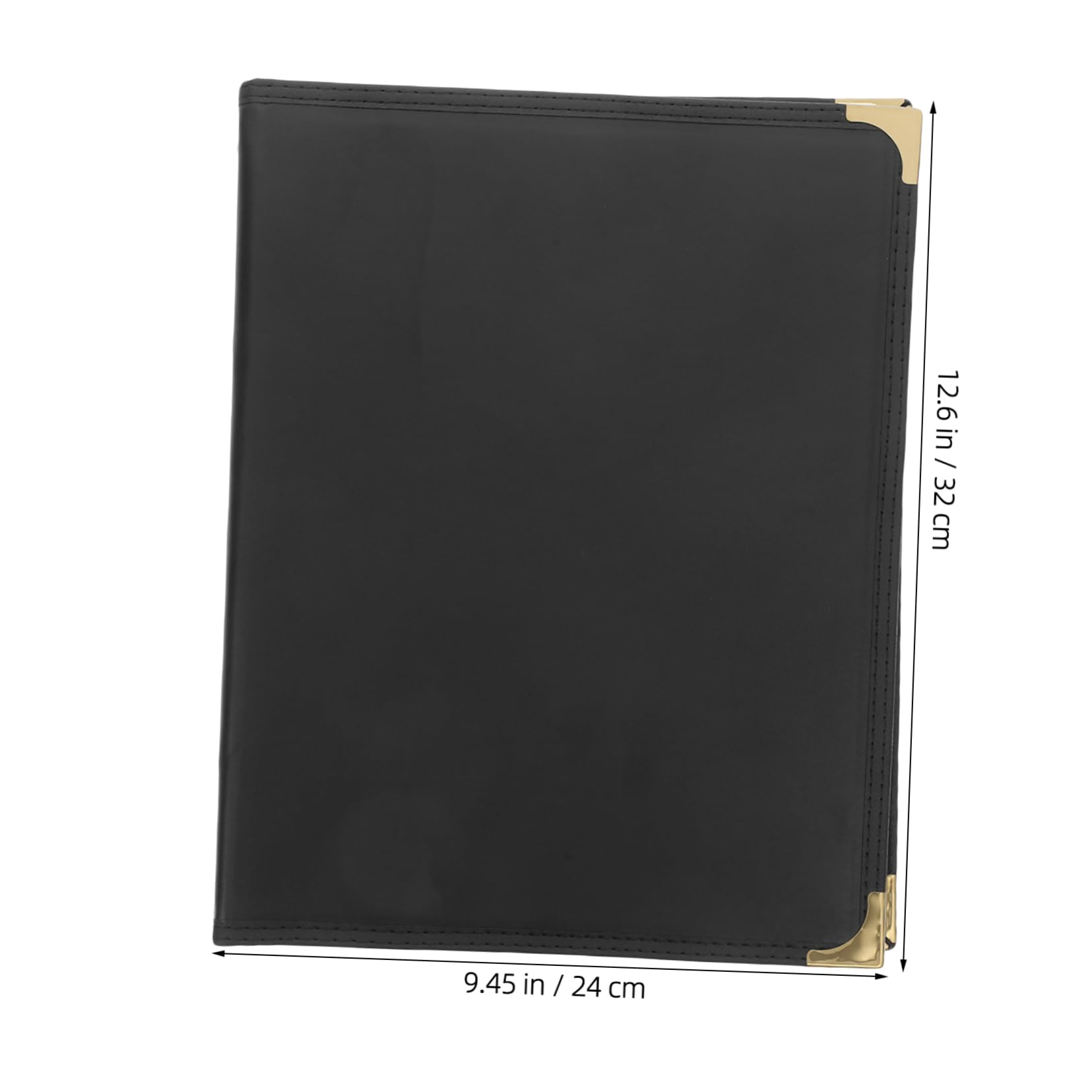 KICHOUSE Menu Cover Fall Recipe Book Protectors with Sturdy Pu PVC Menu Set for Bars Cafes