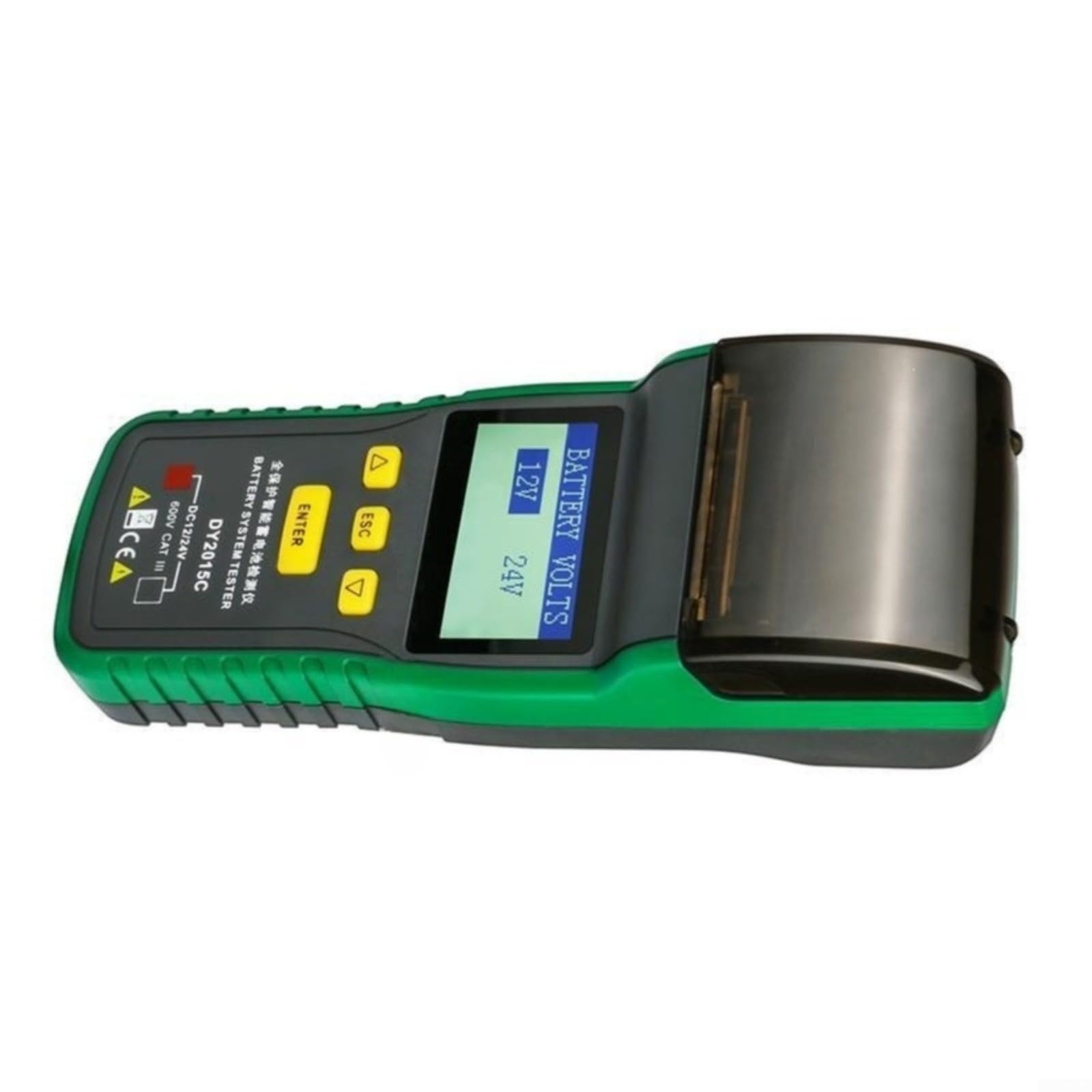 DY2015C - Comprobador de batería (12 V/24 V, con impresora)
