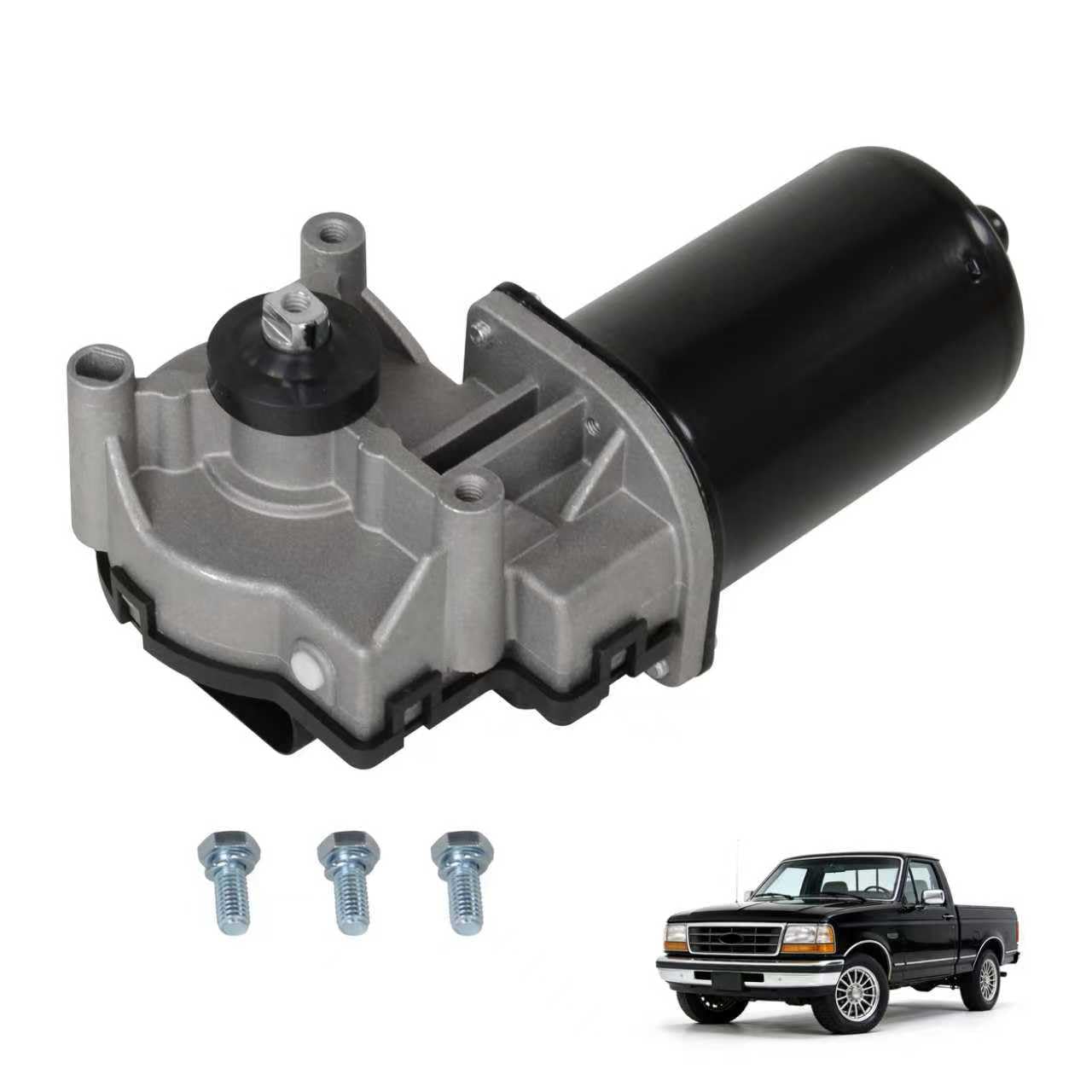 Photo 1 of Yongtoparts New Front Windshield Wiper Motor 1C3Z17508AA Compatible with Ford F-150 F-250 Expedition Explorer, Lincoln Continental LS, Jaguar S-Type, Mazda Tribute Replace OE 1L2Z17508AB 4F1Z17508AB
