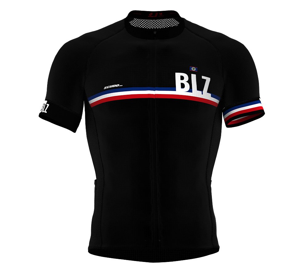 Belize Black Code Short Sleeve Cycling PRO Jersey for Men - Size XXX-Large