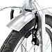 Ridgeyard - Bicicleta de 20” y 6 velocidades color plata plegable regulable...