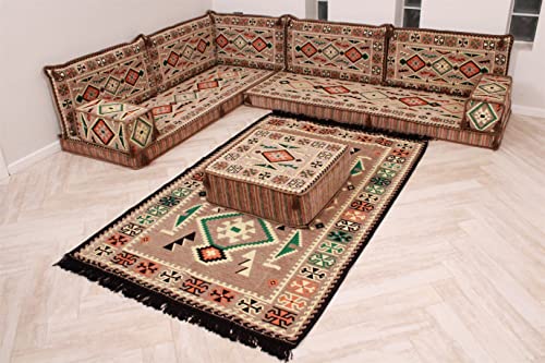 Arabic Majlis Sofa Set, Arabic Cushions, Modular Sofa, Moroccan Sofa, Arabic Seating #TOP4