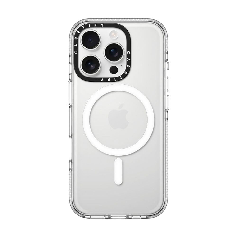 Amazon.co.jp: CASETiFY クリア MagSafe 対応 iPhone 16 Pro ケース 