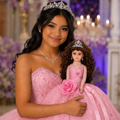 Muñeca Última Quinceañera 18" con Vestido y Accesorios miniatura 2